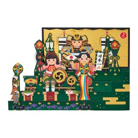 Sanrio 720364 Tango Festival Melody Musha Tiered Ornament Message Card Greeting Card JTG 9-5