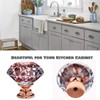 DEELF OUTLET 12 Packs Crystal Cabinet Knobs Drawer Pulls and