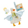 HABA 2012332001 3-in-1 Baby Goose Playset with Fabric Book, Grasping