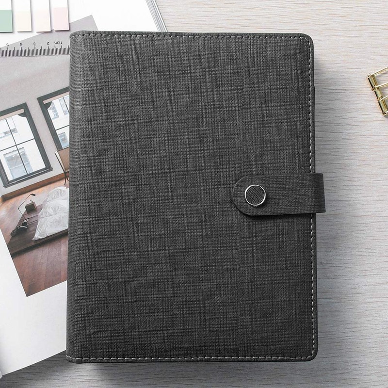 CAGIE A5 Personal Notebook, 6 Holes, Ring, Inner Diameter: Approx.
