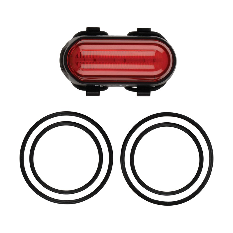 Nite Ize Radiant 50 Lumens Bike Visibility Light, Red