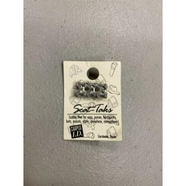 Sigma Sigma Sigma Scatter Pin Lapel Pin Pewter NOS, RETIRED