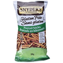 Snyders Gluten Free Pretzel Sticks, 220 g (Pack of 1)