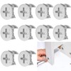 10PCS Durable Cam Lock Set for Drawers & Wardrobes –