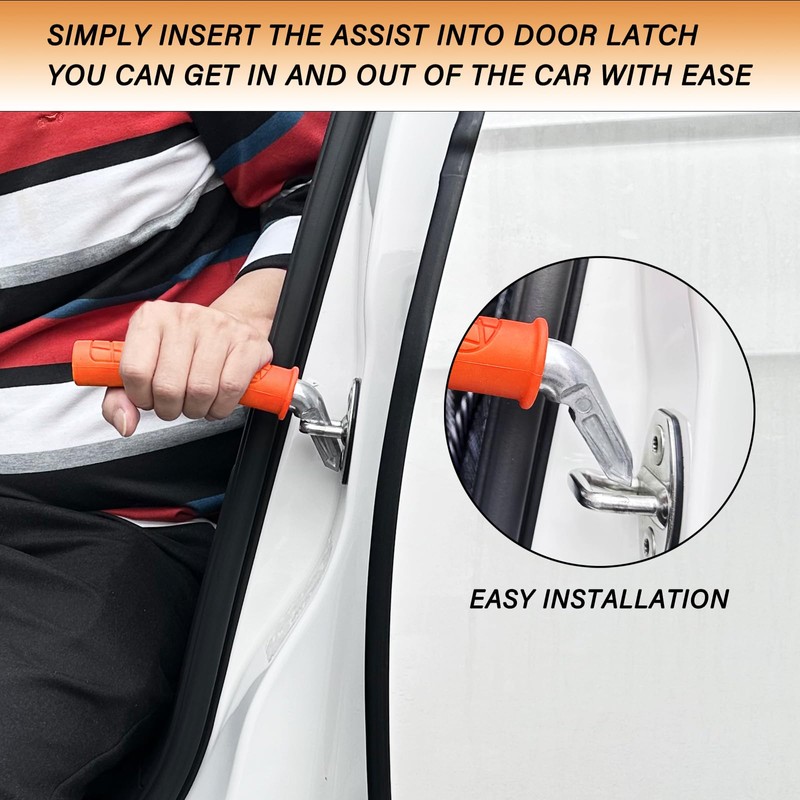 EILITWAY 2 Pack Car Handle Assist for Elderly Car Door