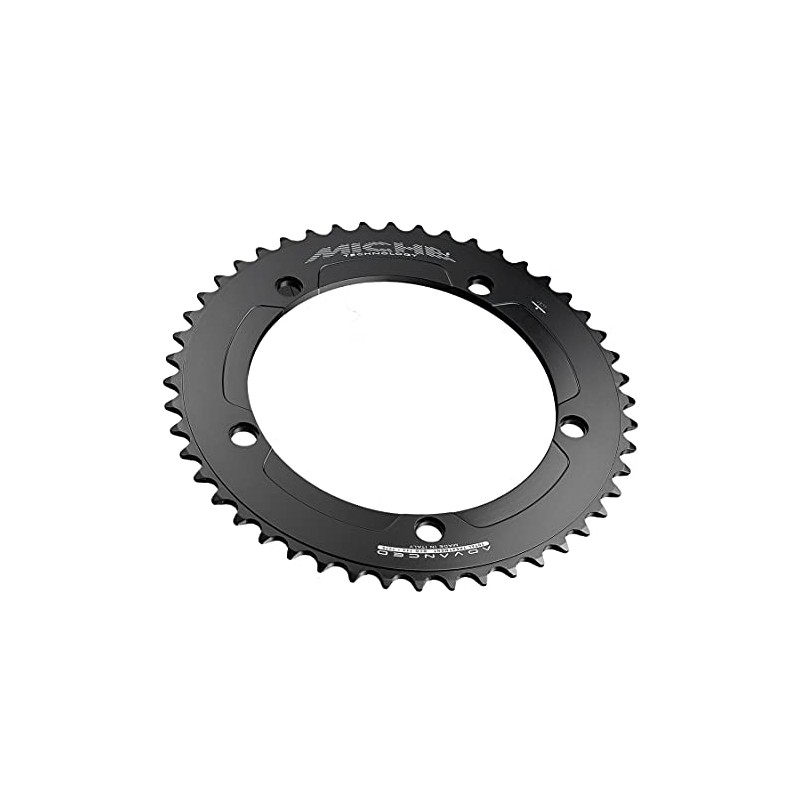 Miche Unisex's Primato Advanced Pista Cassette, Black, 44t