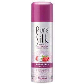 Pure Silk raspberry mist Spa Therapy Shave Cream for Women, 7.25 Oz, Pack Of 6