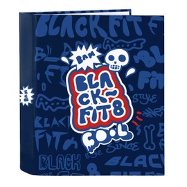 Blackfit8 Document Wallet 4 Rings 270x60x330mm