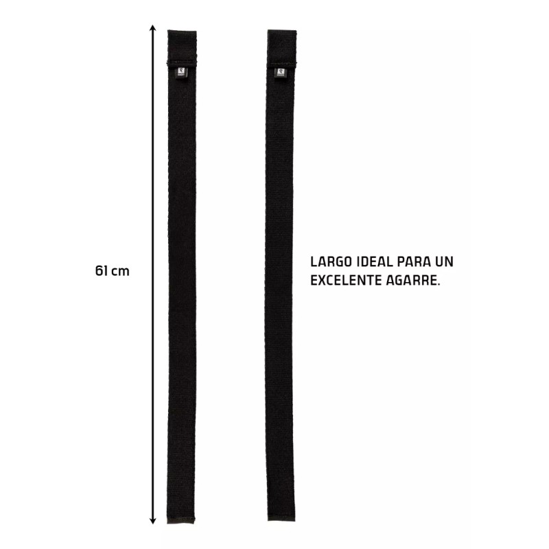 Gneos Lifting Straps Gym Crossfit Pesas - 2 Pares