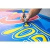 RAINBOW CHALK MARKERS LTD ORANGE AUTO MARKER - REMOVABLE PAINT