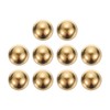 sourcing map 10pcs Precision Solid Brass Bearing Balls 15mm Industrial