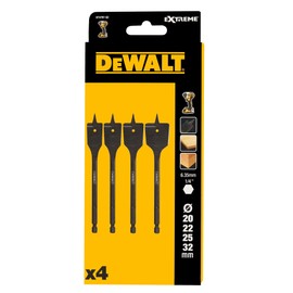 DEWALT DT4797-QZ 4 Piece Extreme Flatwood Drill Bit Set