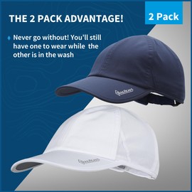 TrailHeads UV Protection Running Hats for Women - 50+ UPF Hats for Women - Breathable Summer Hats for Women - Athletic Women Baseball Cap for Golf, Gym, Pickleball, Workout, Sports - Tennis Hat