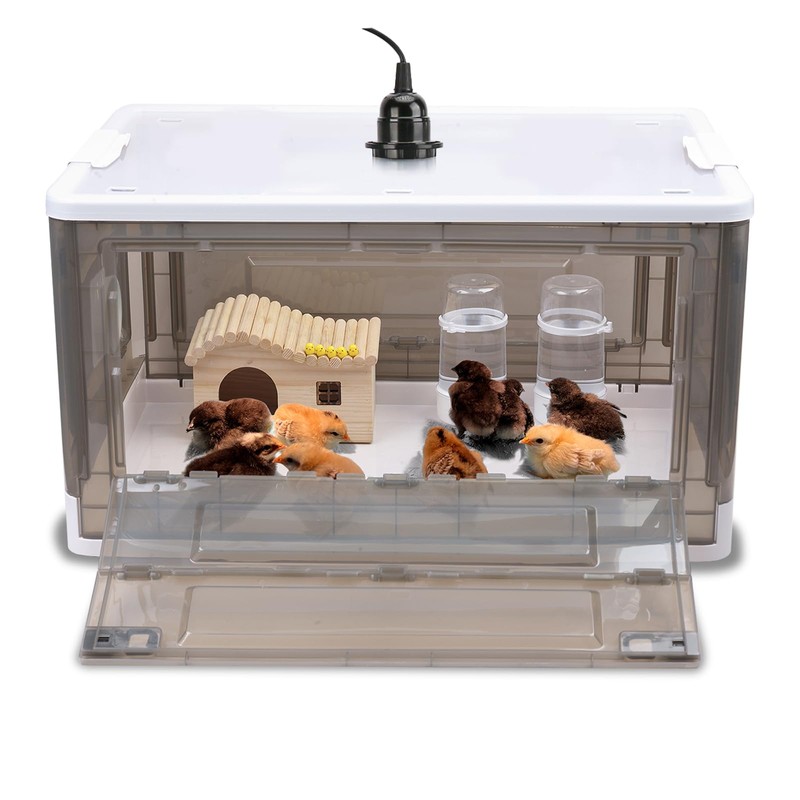 Chick Brooder,Fan Ventilation Circulation Design,Brooder Box for Chicks,Brooder Heater Warms