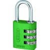 ABUS 466311 Aluminium Combination Lock 145/30 Rainbow-Colour Pack Containing One