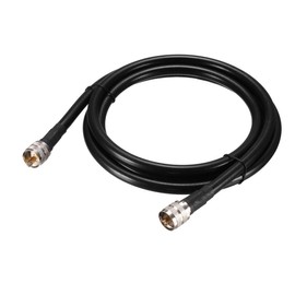 sourcing map RG213 Coaxial Cable UHF Plug PL-259 to UHF Male PL-259 Low Loss 1.83 Metres / 6 ft