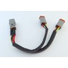 DT 4 Way Connector Plug Splitter Wire Harness 1 Male