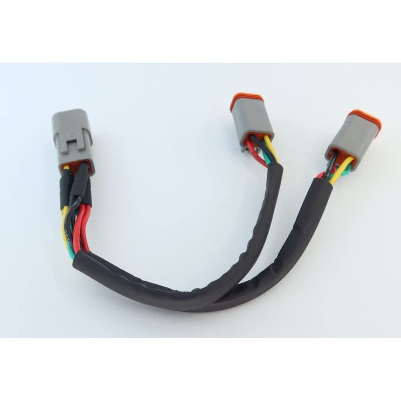 DT 4 Way Connector Plug Splitter Wire Harness 1 Male