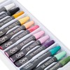 Sizzix Oil Pastels 664667, Assorted Colours, 12 Pack, One Size,