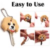BERRYLION Key Caps Covers, 6 Pcs Flexible Key Caps, Cute