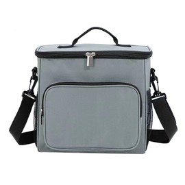 Insulated Bag, Cold Retention, Lunch Bag, with Opening Opening Design, Simple Design, For Commuting to Work or School or Vacations, Outdoor Activities, Easy To Put In and Take Out, Black, Blue, Gray