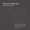Urth 58-62 mm Step-Up Ring Lens Adapter - Attach 62