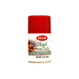 Krylon KSCS033 Short Cuts Aerosol Spray Paint, 3-Ounce, Red Pepper