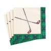 Caspari Golfing Paper Cocktail Napkins - 20 Per Package
