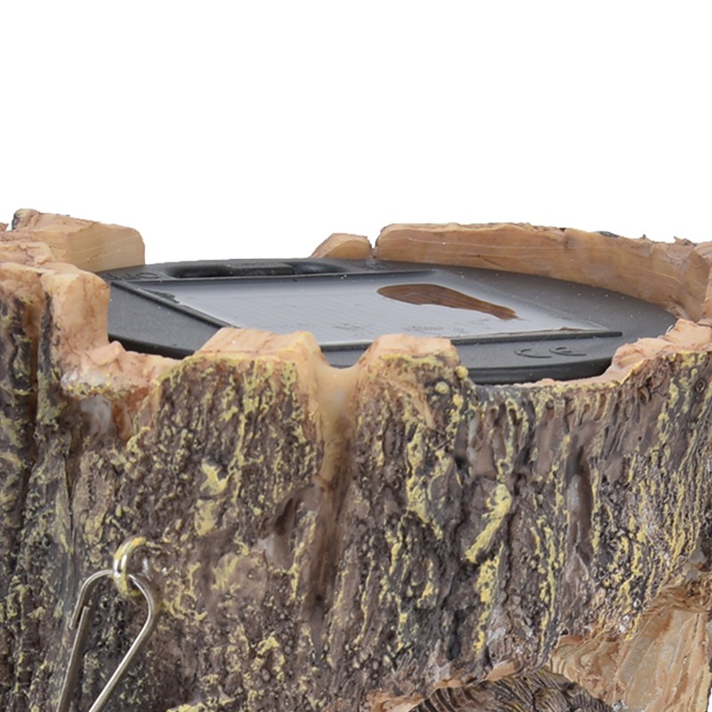 Owl Solar Light IP67 Waterproof High Simulation Eco Friendly Energy