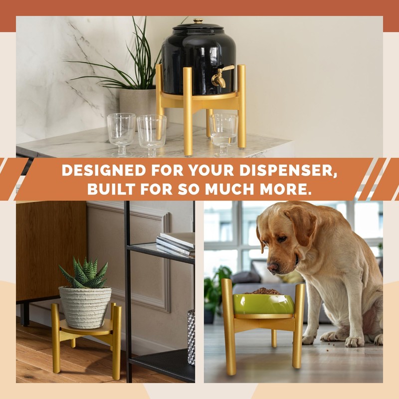 M MERYOTSA M Water Dispenser Stand – Sturdy & Stable