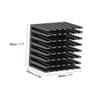 sourcing map Heatsink Cross Shaped Notches for MOS GPU IC