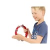 Nino Percussion NINO49R Compact 8" ABS Plastic Handheld Tambourine, Red