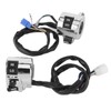 Motorcycle Handlebar Switch, Pair Switch Control Button for 1 Inch