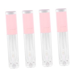 Healeved 4pcs Diy Lip Gloss Tubes Empty Lip Gloss Bottles Travel Reusable Containers