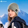 Bluelander Kit Gorro, Bufanda, Guantes Pantalla Tactil, Termicos, Frio para