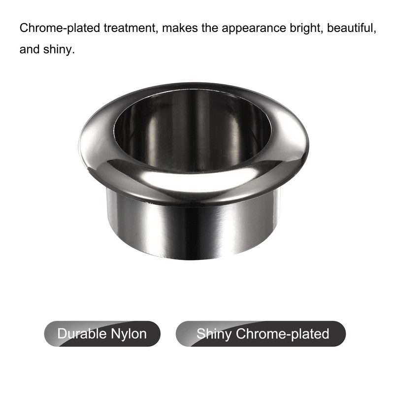 sourcing map Desk Grommet 30mm for Organizing and Protecting Cord