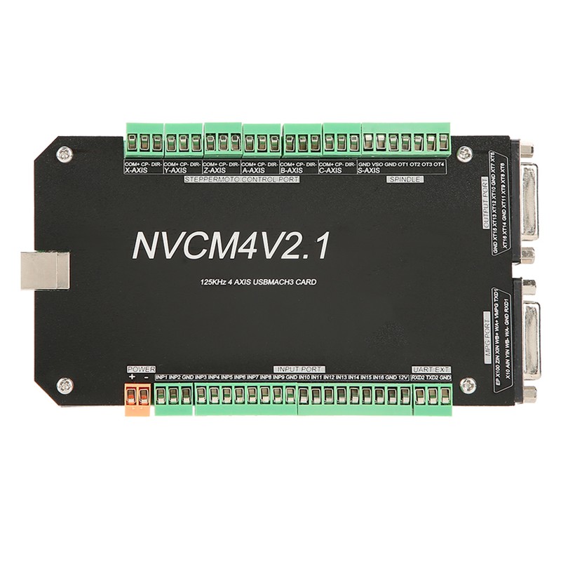 NVCM 6 Axis CNC Controller MACH3 USB Interface Board Card