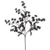 19" Silk Double Baby's Breath Flower Spray -Black (case of