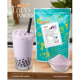 Flavmore Taro Powder Mix, 2.2 lbs - Perfect for Taro Milk, Slush, Smoothie, Bubble Tea, and Boba Tea. Gluten-Free and Lacto-Vegetarian