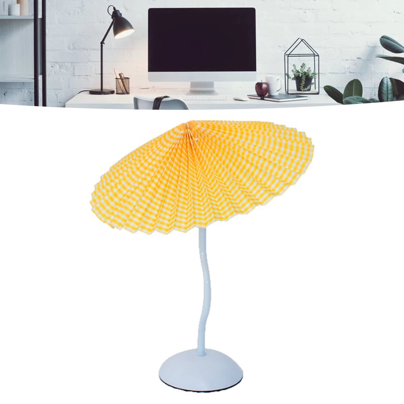 Bedside Lamp Umbrella Shaped Simple Decorative Table Light Bedroom Nightstand
