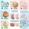 Pack 5 Cremas De Manos Florales Mini Tamaño Viaje