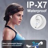 Bluetooth Headphones, Wireless Bluetooth 5.4 In-Ear Headphones with 4 HD