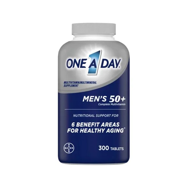 One A Day Hombres 50+ Años Bayer - 300 Tablets