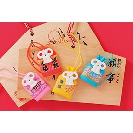 iwako- Funny Eraser Even Realize. amulet Kin White Eraser (4 Pack of)