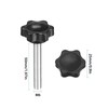 QUARKZMAN M6 x 50 mm Thread 60 mm Diameter Hexagonal