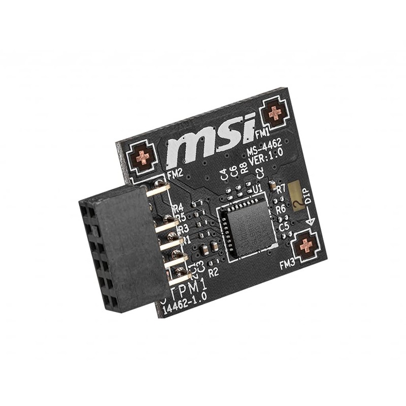 MSI TPM 2.0 Module(SPI) INFINEON 9670 TPM 2.0(FW 7.85) Module