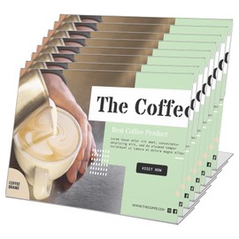 JMIATRY Pack of 8 Acrylic Stands DIN A5 Slant Table Stand, L Stand, Acrylic Table Stand, A5 Stand, Plexiglass for Counter Stands, Restaurant, Office, Advertising Stands, Shop