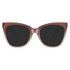 WOWSUN Large Polarized Cat Eye Sunglasses for Women
