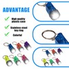 Nizirioo Pack of 36 Mini Torch Key Fob Small LED