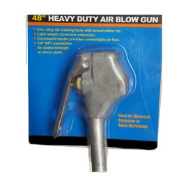 Heavy Duty Air Blow Gun 48" Extra Long Air Blow Wand Air Compressor Acc.